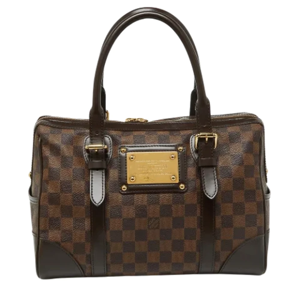 Louis Vuitton Vintage Pre-owned Leather pouches Brown Dames