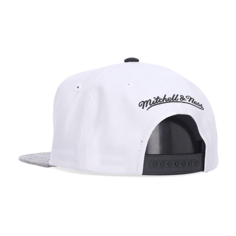 Mitchell & Ness Phoenix Suns Platte Klep Snapback Pet White Heren
