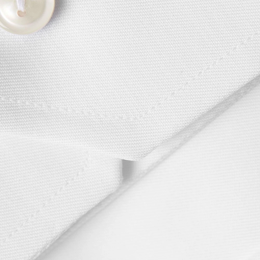 Eton Wit Overhemd Extra Lange Mouw White Heren