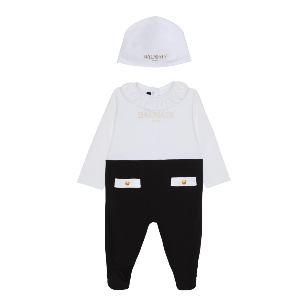 Balmain 2-delat baby set White, Unisex