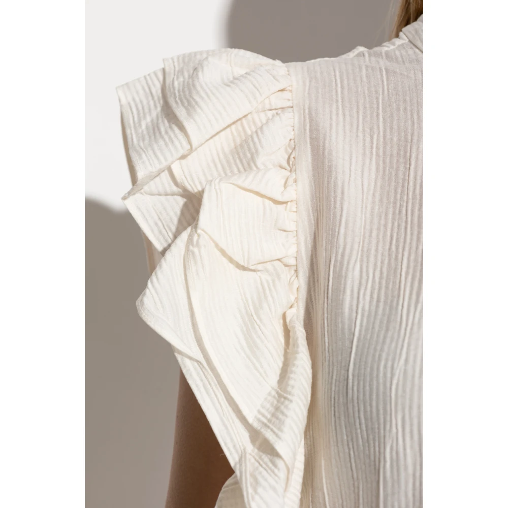 Munthe Peplum top Fulton Beige Dames