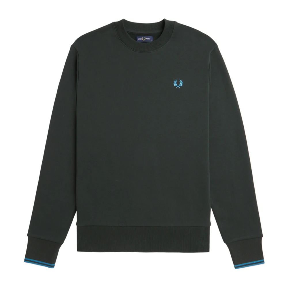 Fred Perry Groene Sweater Collectie Green Heren