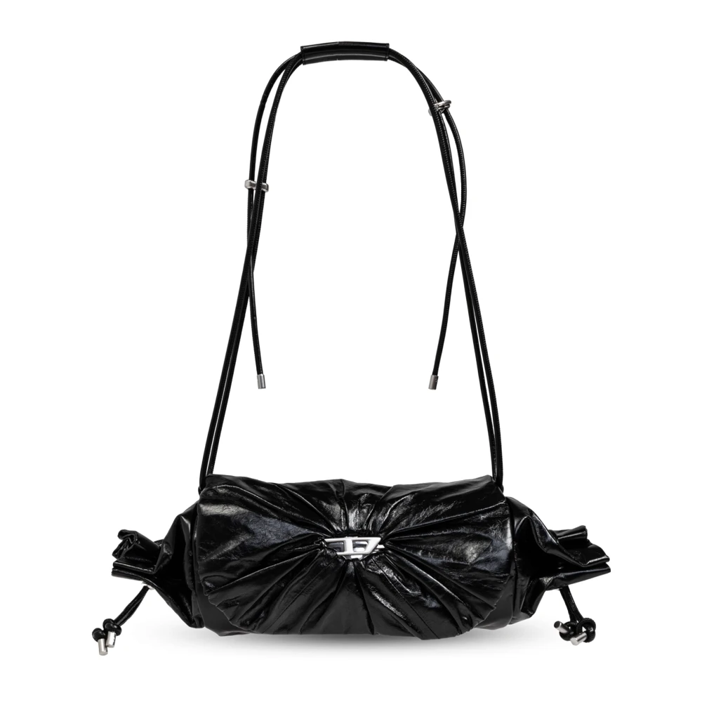Diesel Women's Black Shoulder Bag Scrunch-D