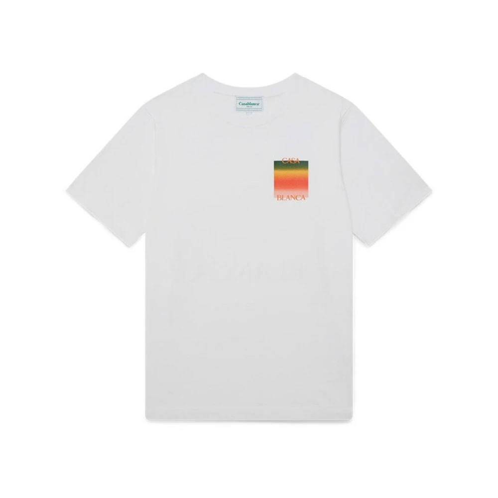 Casablanca White T-Shirt - Male - T-Shirts - M - Tops