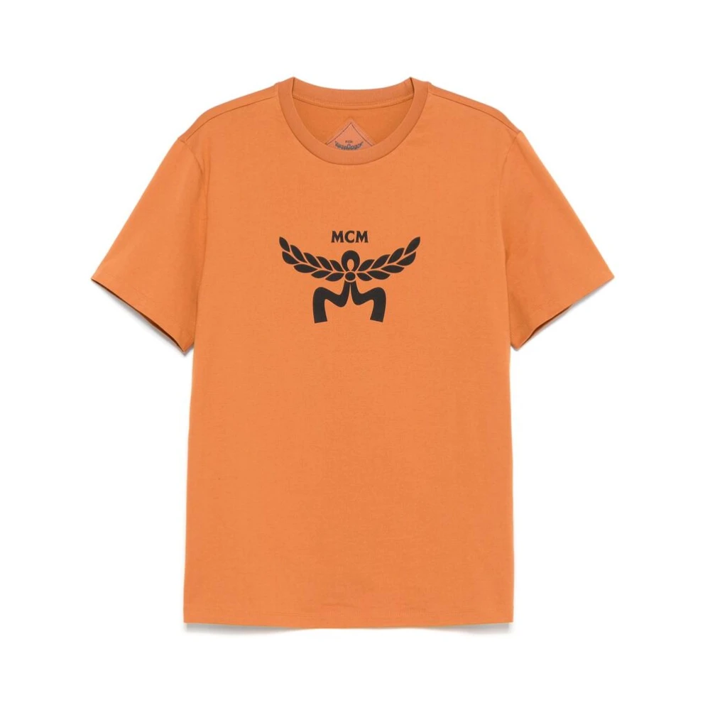 MCM - Tops > T-Shirts - Orange - MCM - Modalova