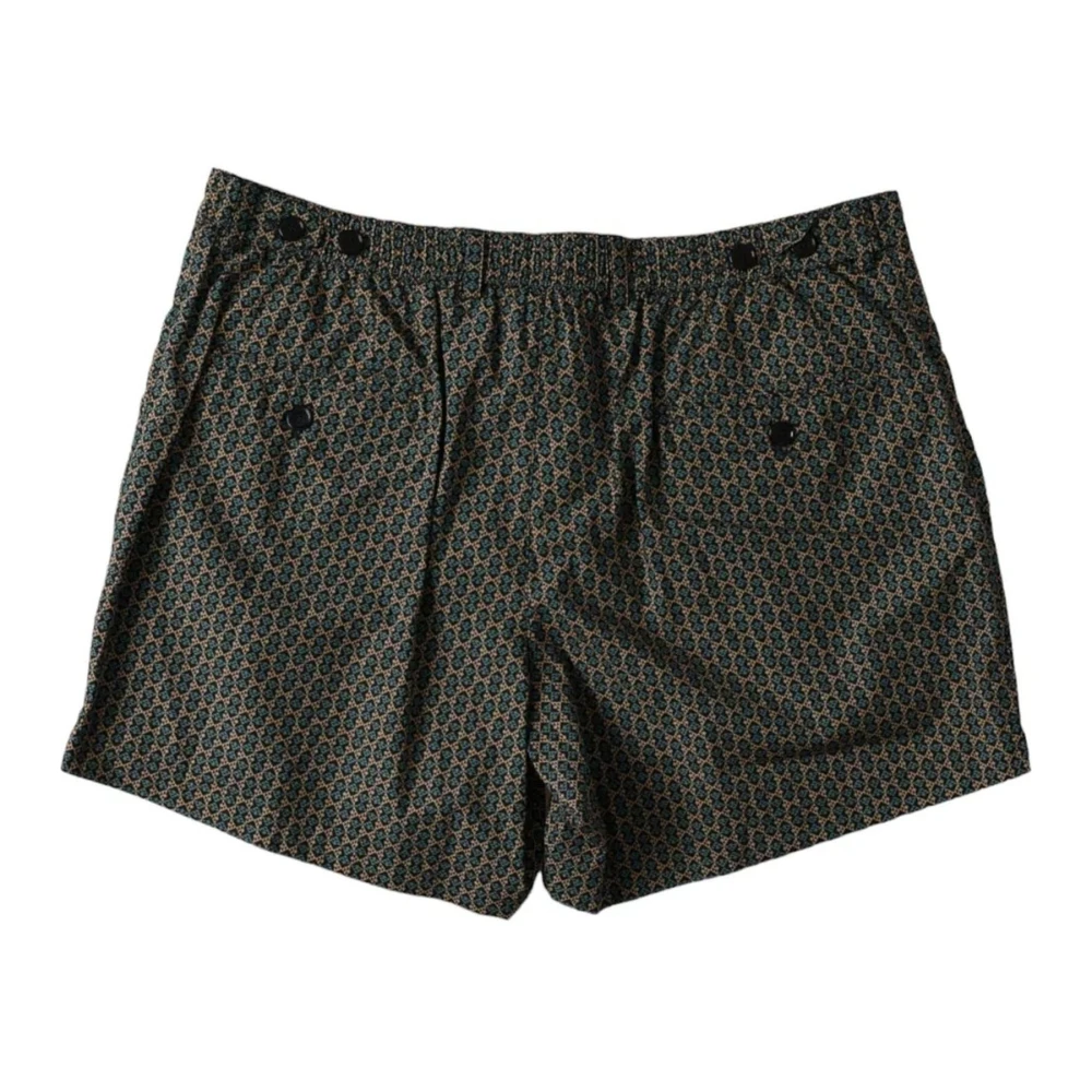 Dolce & Gabbana Gestreepte zwemshorts met zakken Multicolor Heren