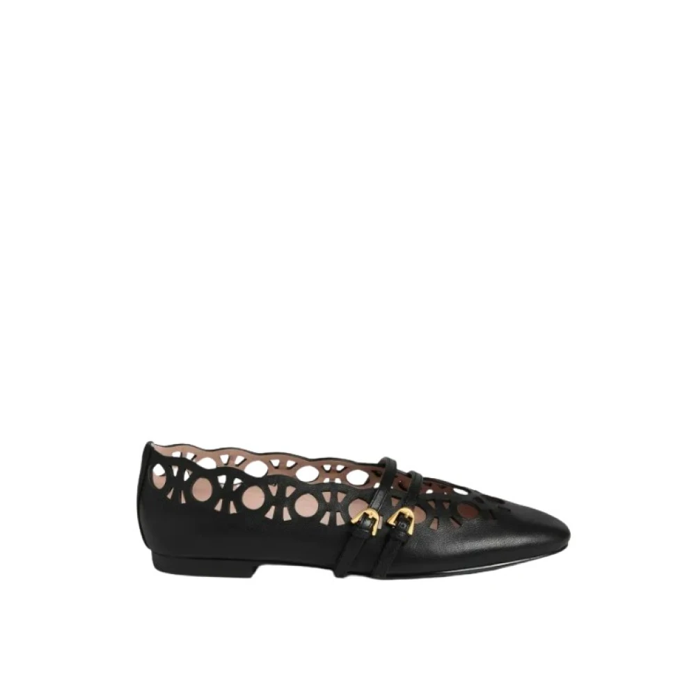 Coccinelle Women's Black Ballerina Shoes, 4 Uk, Risako Ballerina
