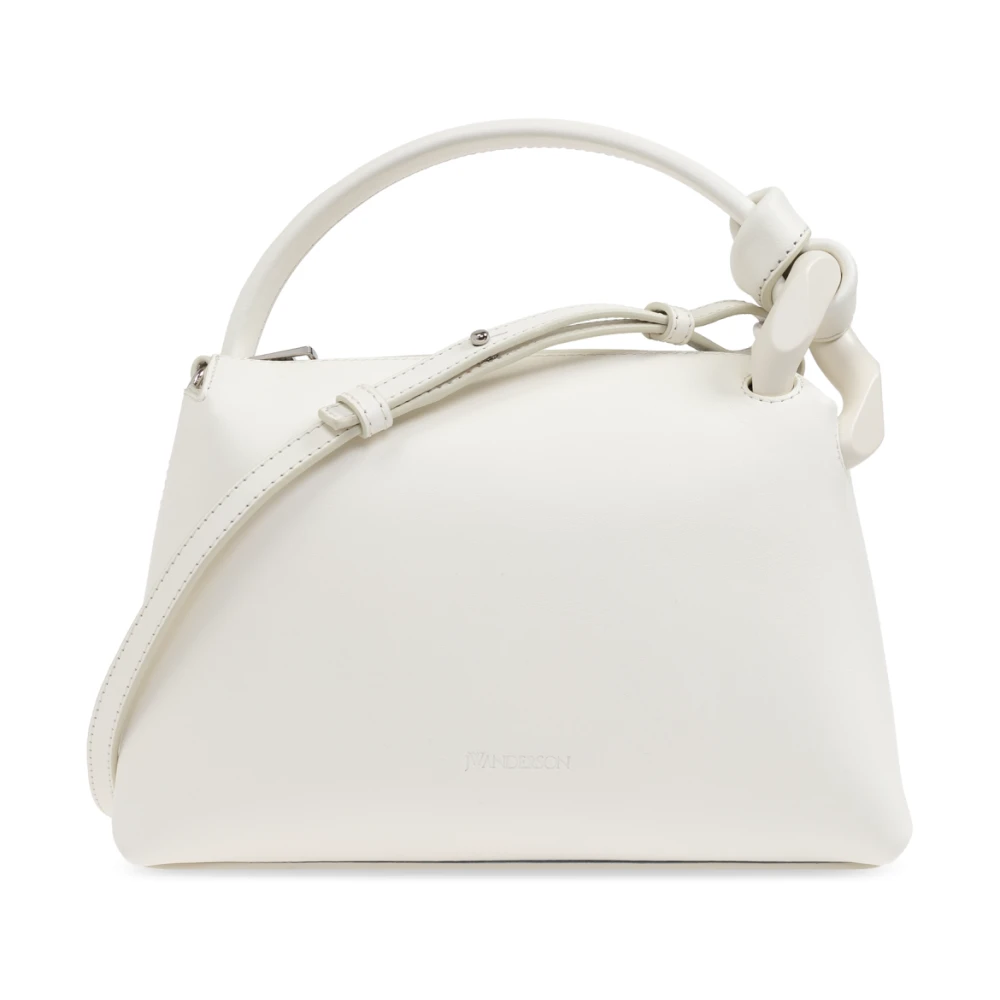 JW Anderson Leren handtas Beige Dames