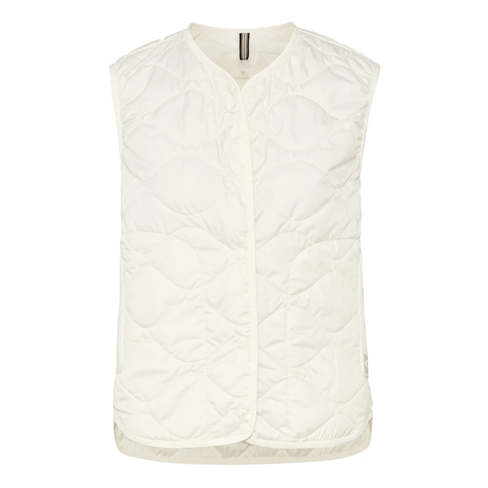 Camel active Vest met drukknopen White Dames