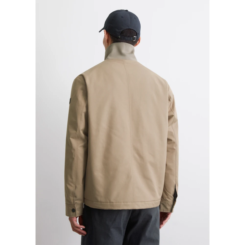 Marc O'Polo Gevoerde jas regular Brown Heren