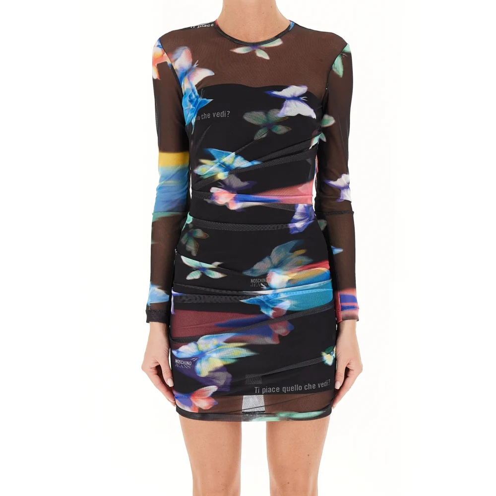 Moschino Stijlvolle Jurken Collectie Multicolor Dames
