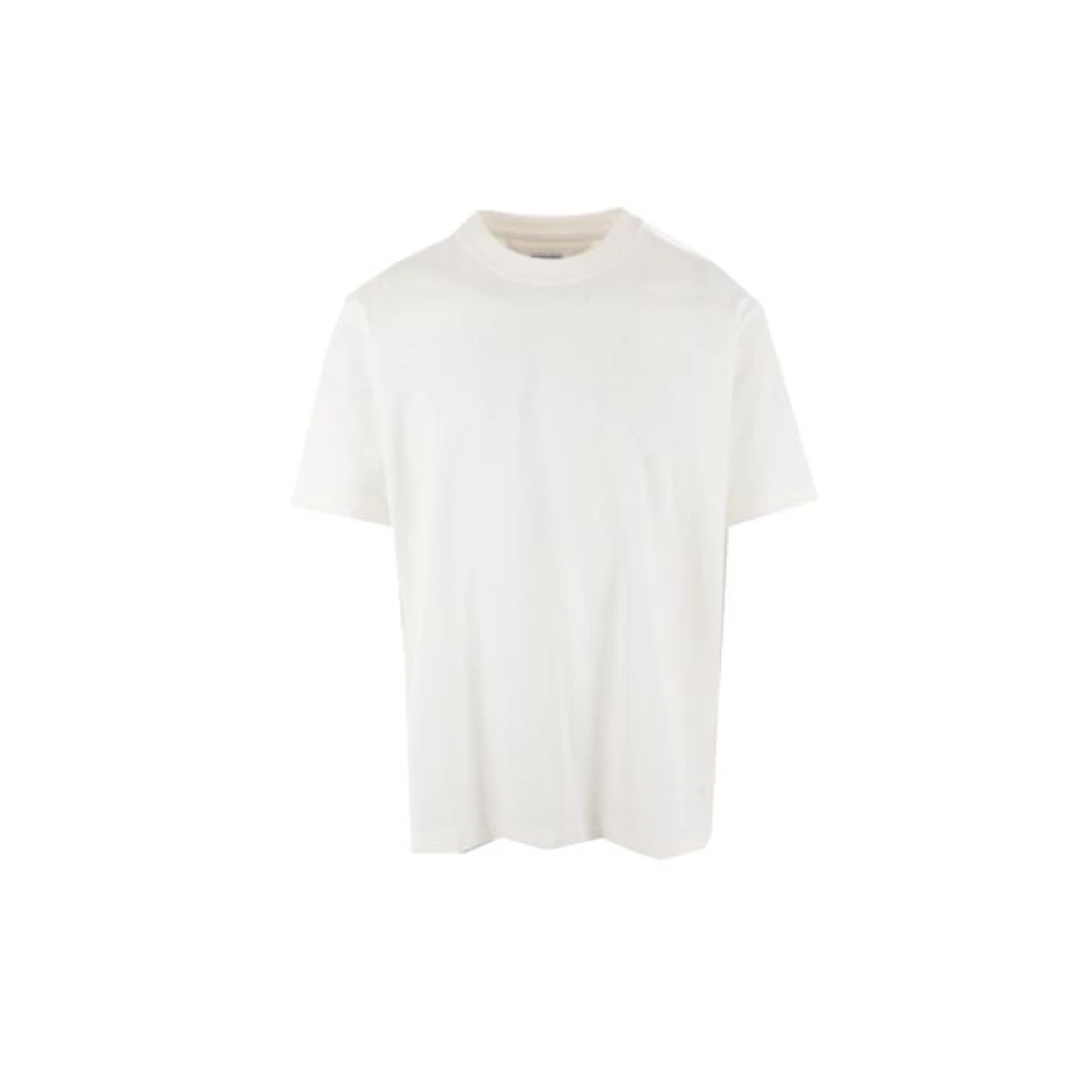 Bottega Veneta Witte Oversize T-shirt van Katoenen Jersey White Heren