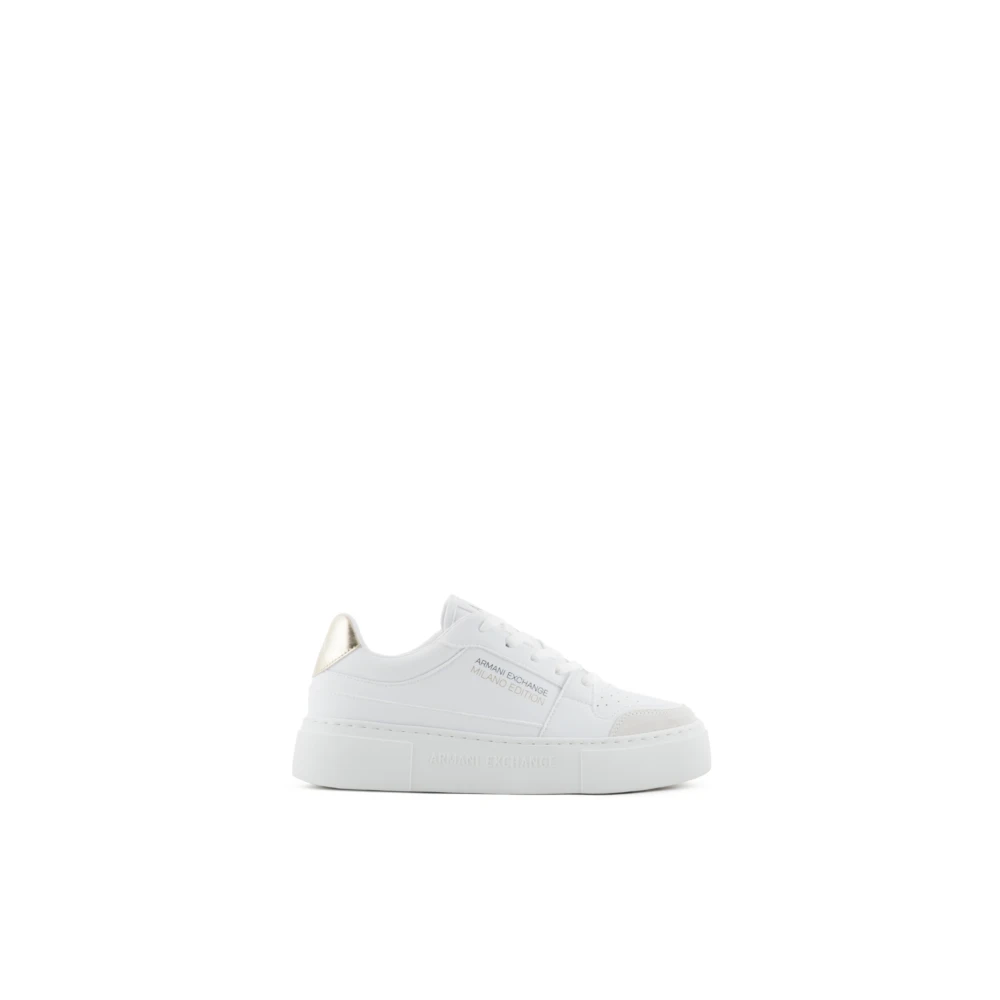 Armani Exchange Damen Weiß E Sneaker