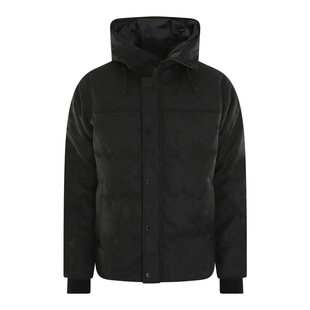 Canada Goose Stijlvolle Parka Jas voor Heren Black Heren