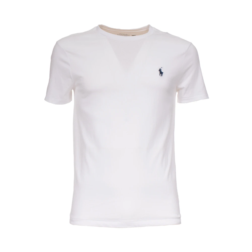 Polo Ralph Lauren Bomull Jersey T-shirt med Pony Logo White, Pojke