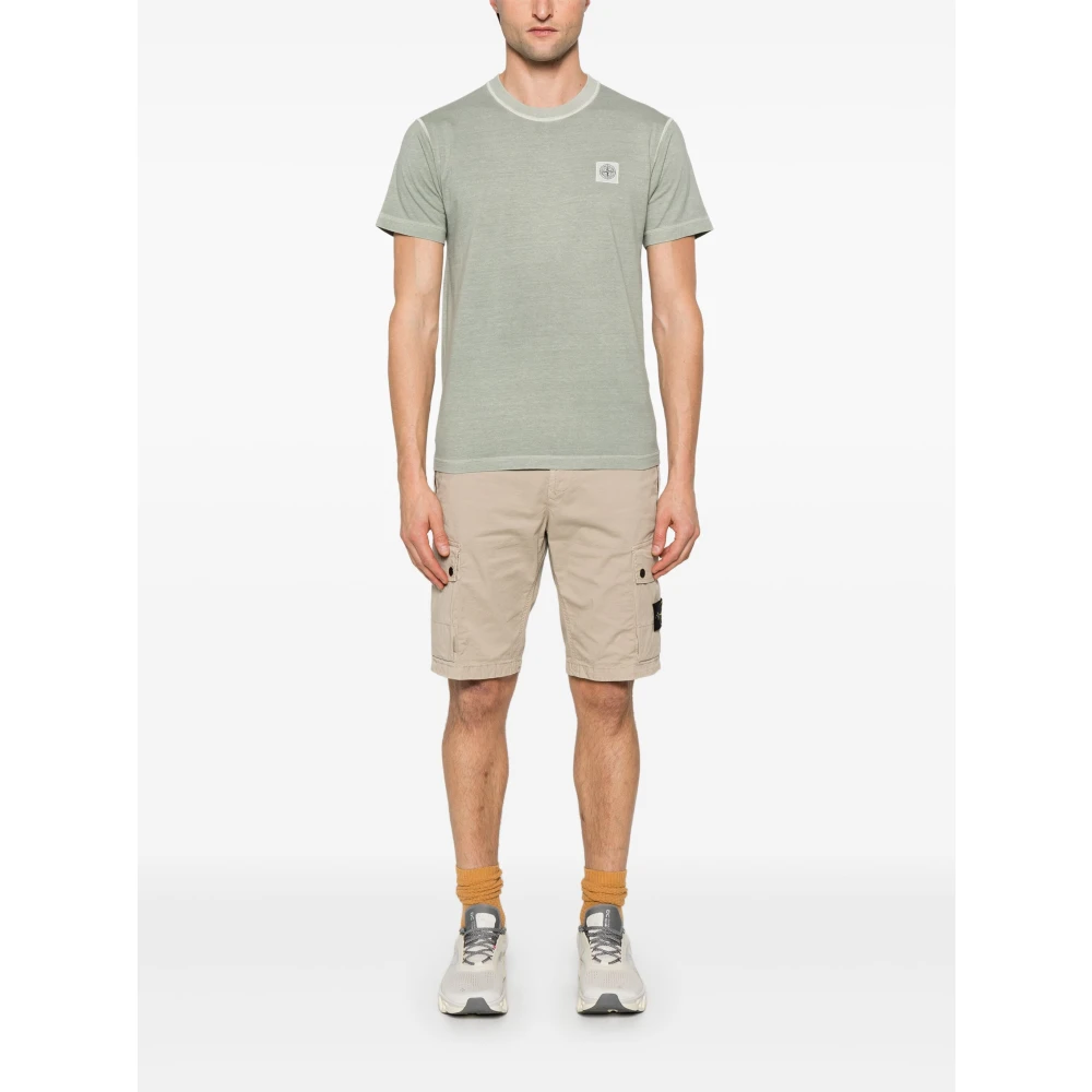Stone Island Cargo Bermuda Shorts Beige Heren