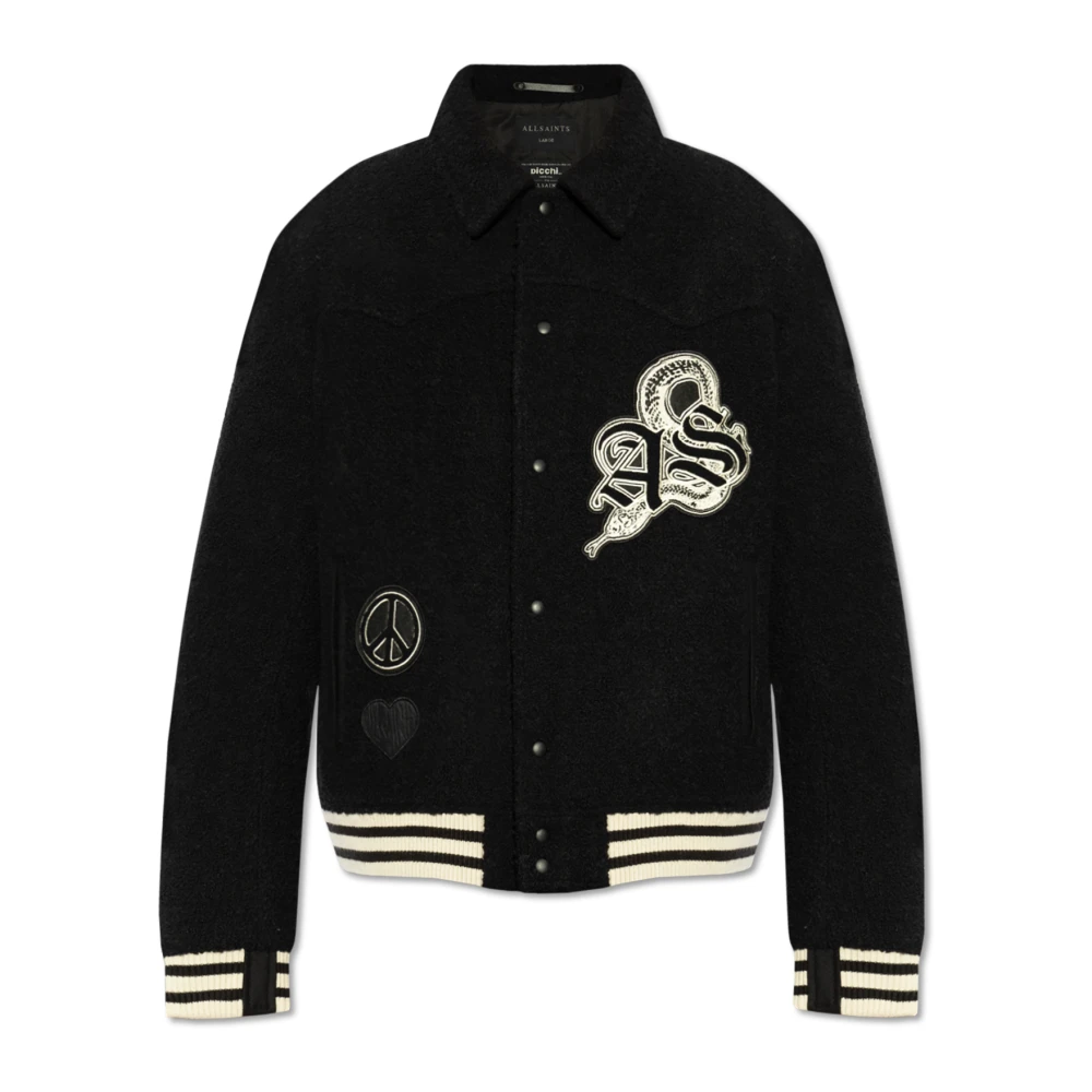 AllSaints Jas Ambaum Black Heren