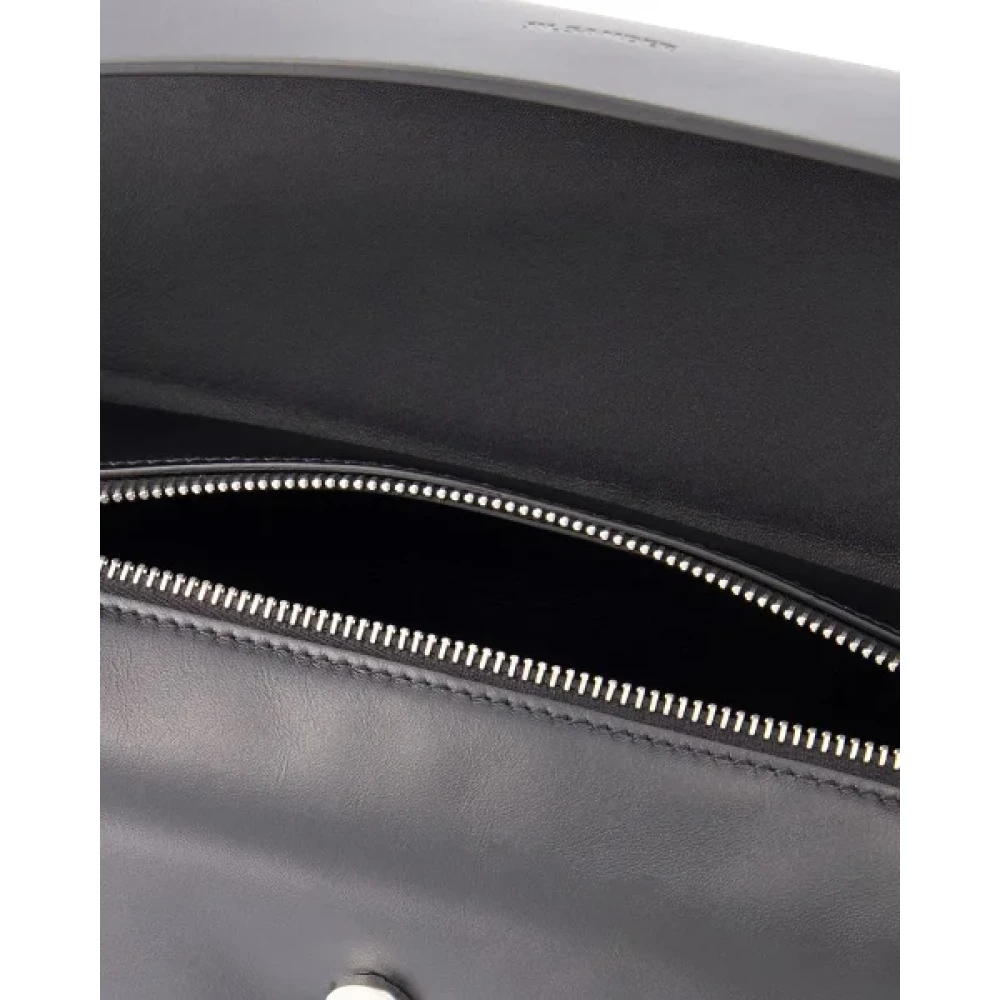 Jil Sander Leather shoulder-bags Black Dames