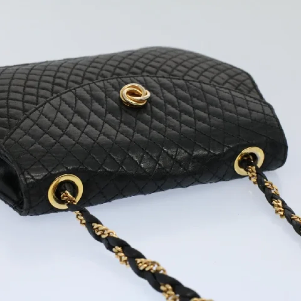 Bally Pre-owned Leather shoulder-bags Black Dames