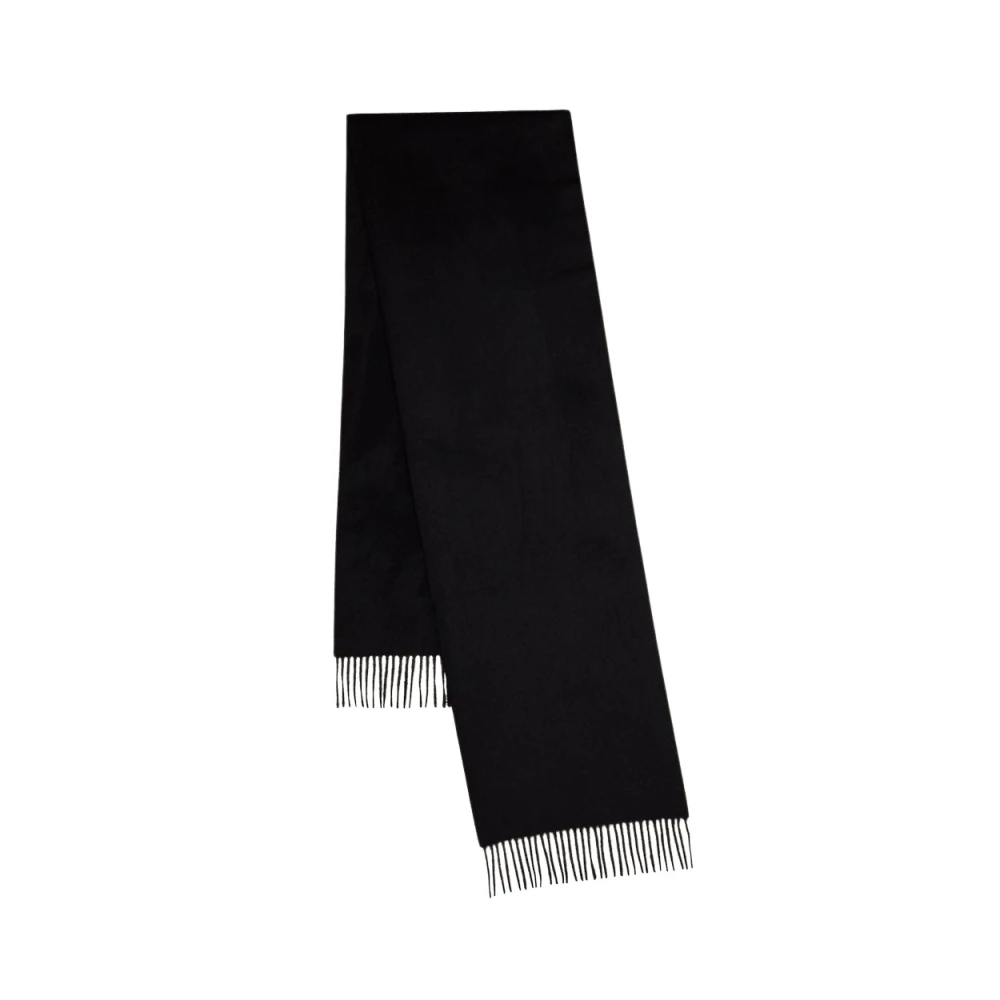 Mulberry Winter Scarves Black Unisex