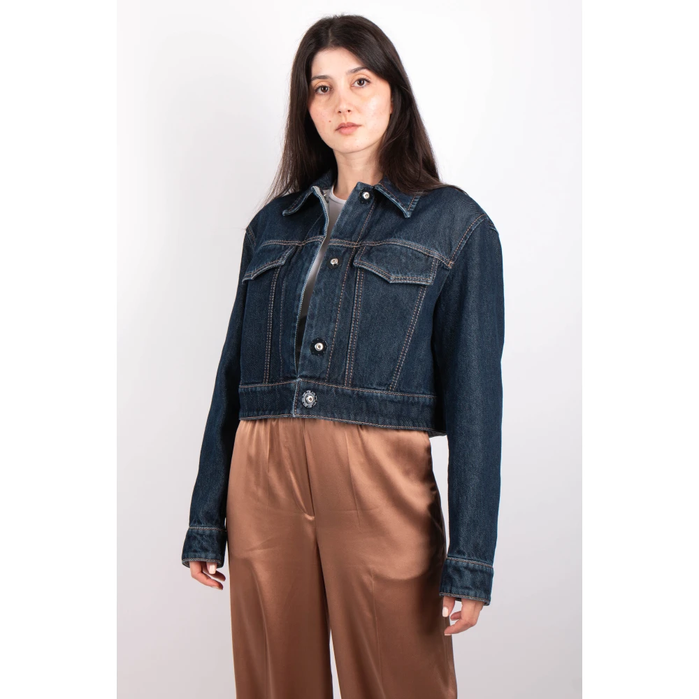 SPORTMAX Midnight Blue Jas Blue Dames