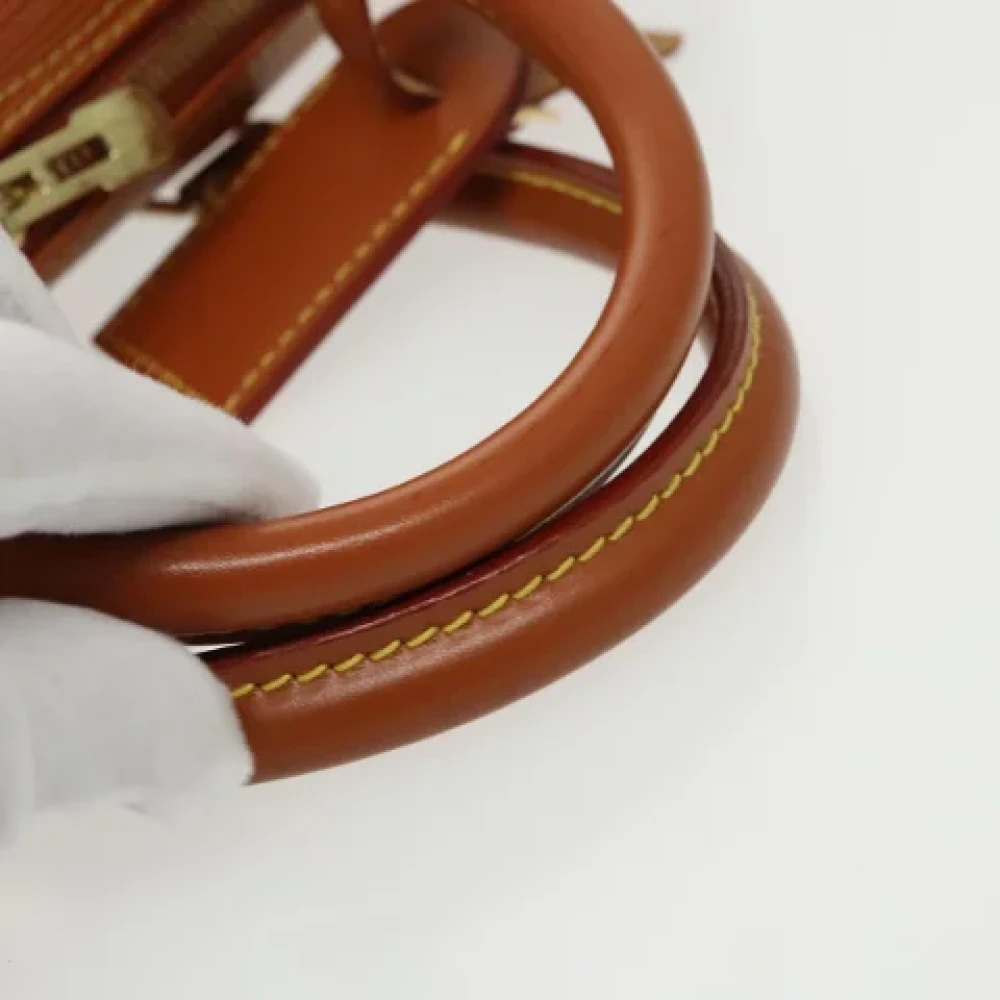 Louis Vuitton Vintage Pre-owned Leather handbags Brown Dames