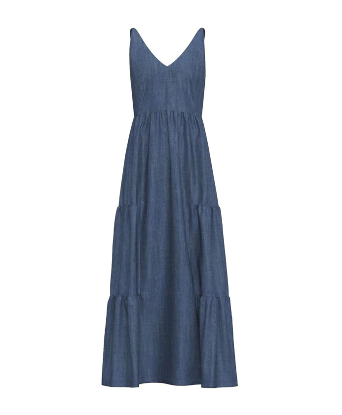 robe-en-chambray-tencel-avec-volants