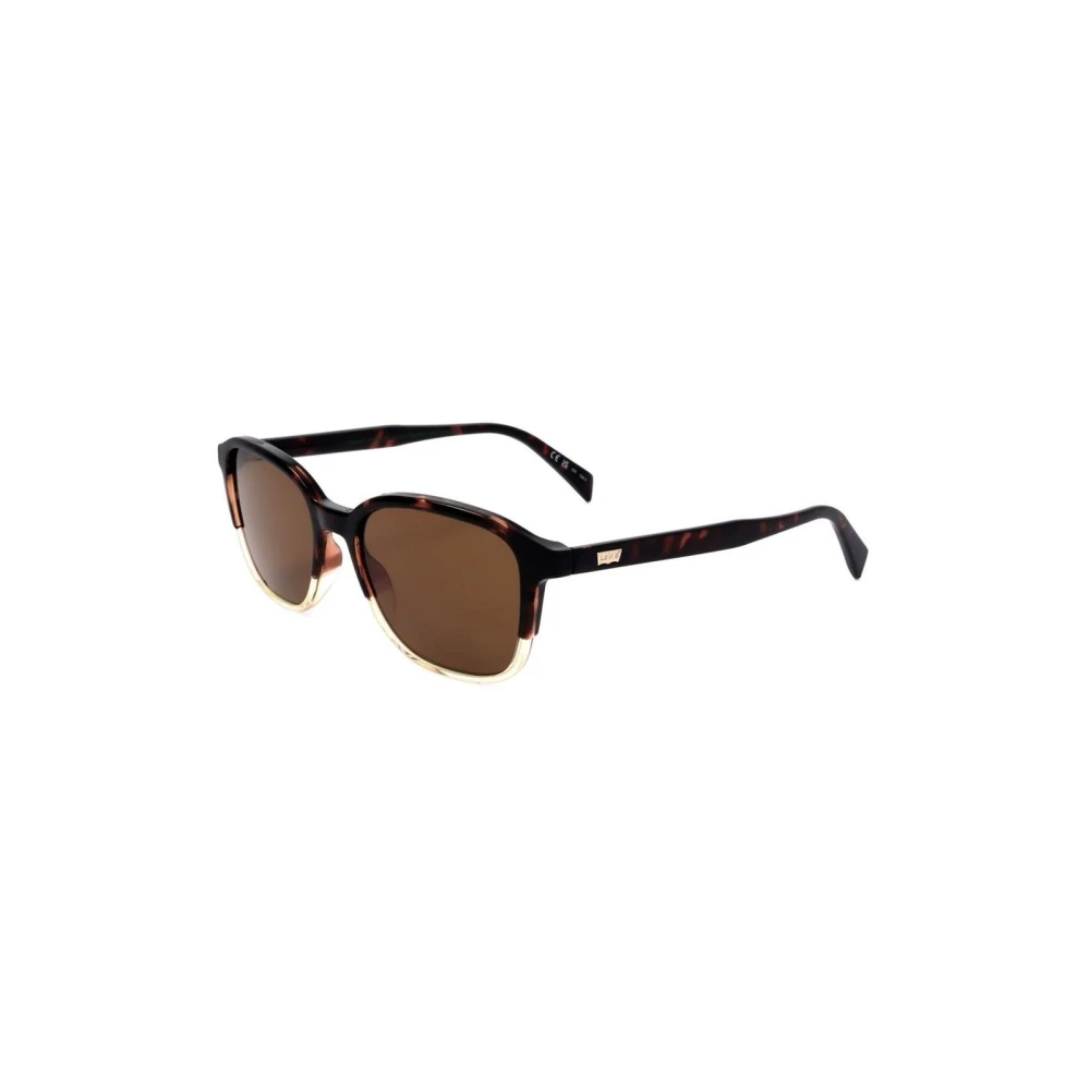 Levi's Unisex Black Sunglasses, One Size, Resin Sunglasses With Category 3 Lenses
