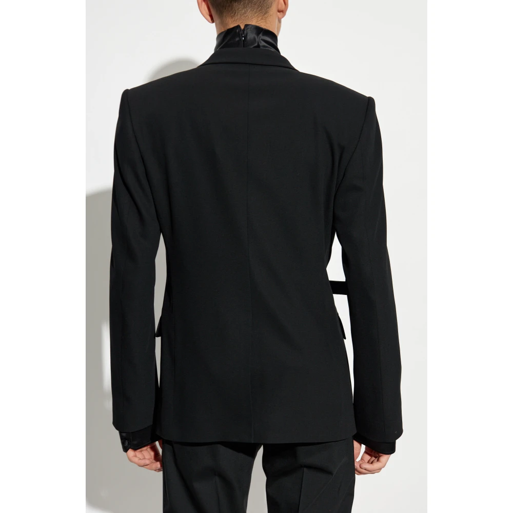 Dolce & Gabbana Wollen blazer Black Heren