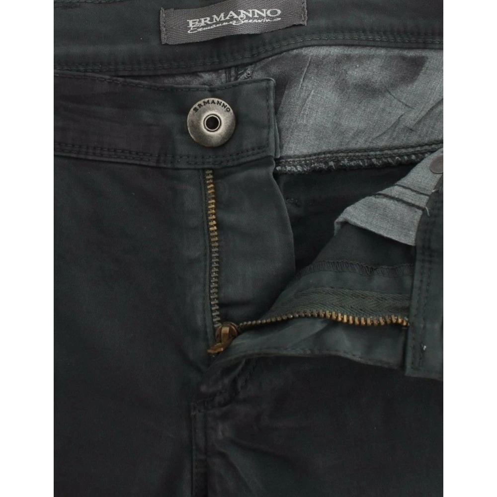 Ermanno Scervino Donkergroene Slim Fit Jeans Green Dames