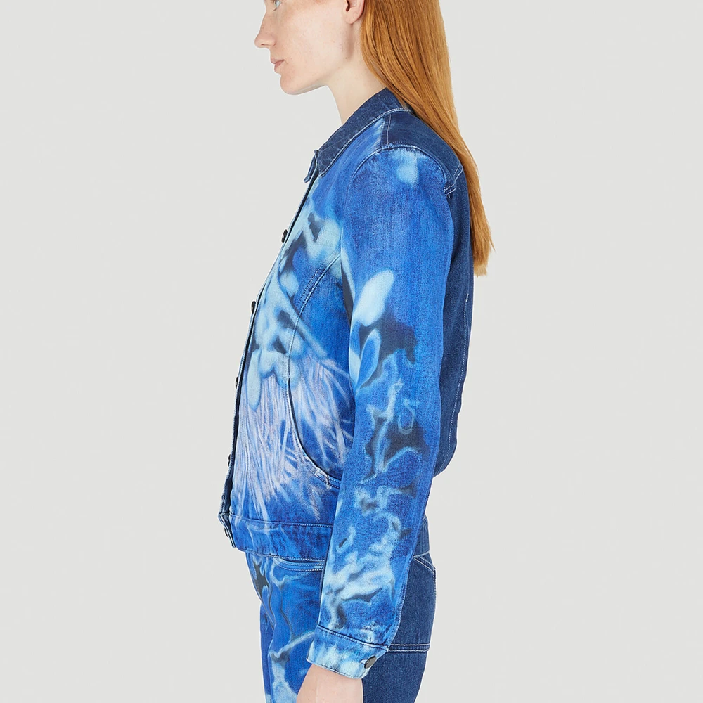 Paula Canovas del Vas Denim Jack Blue Dames