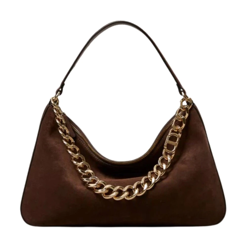 Twinset Women's Brown Hobo Bag Liliane - Handbags - One Size - Bags