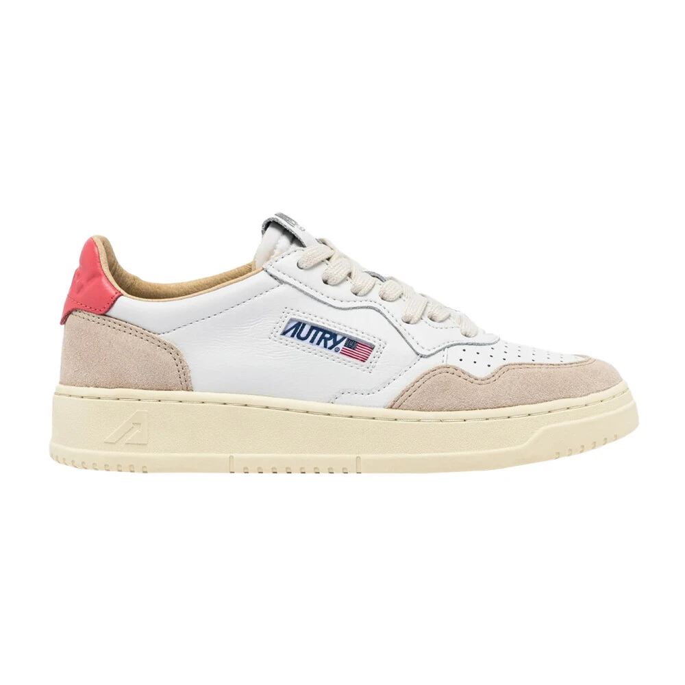 Autry Women's White Sneakers, 4 Uk, Medalist Low Trainers