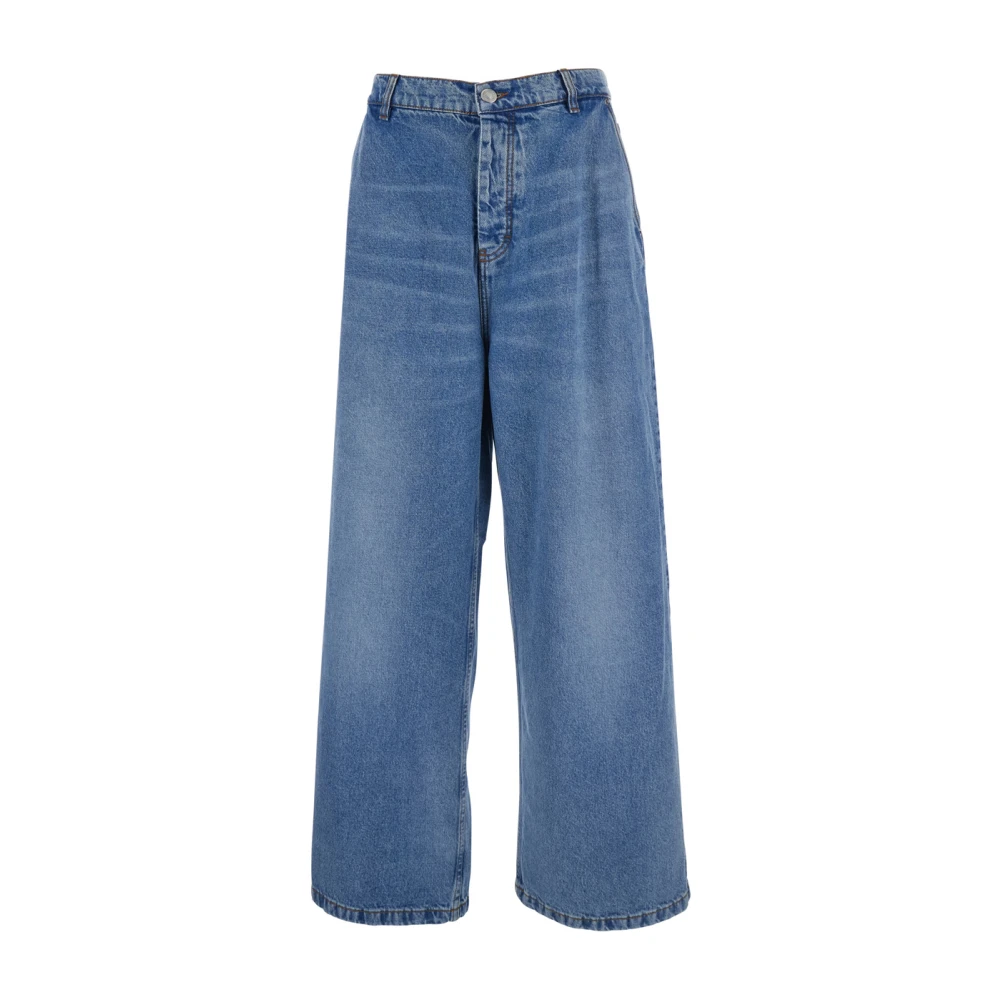 Ami Paris Homme Bleu - Jeans > Wide Jeans