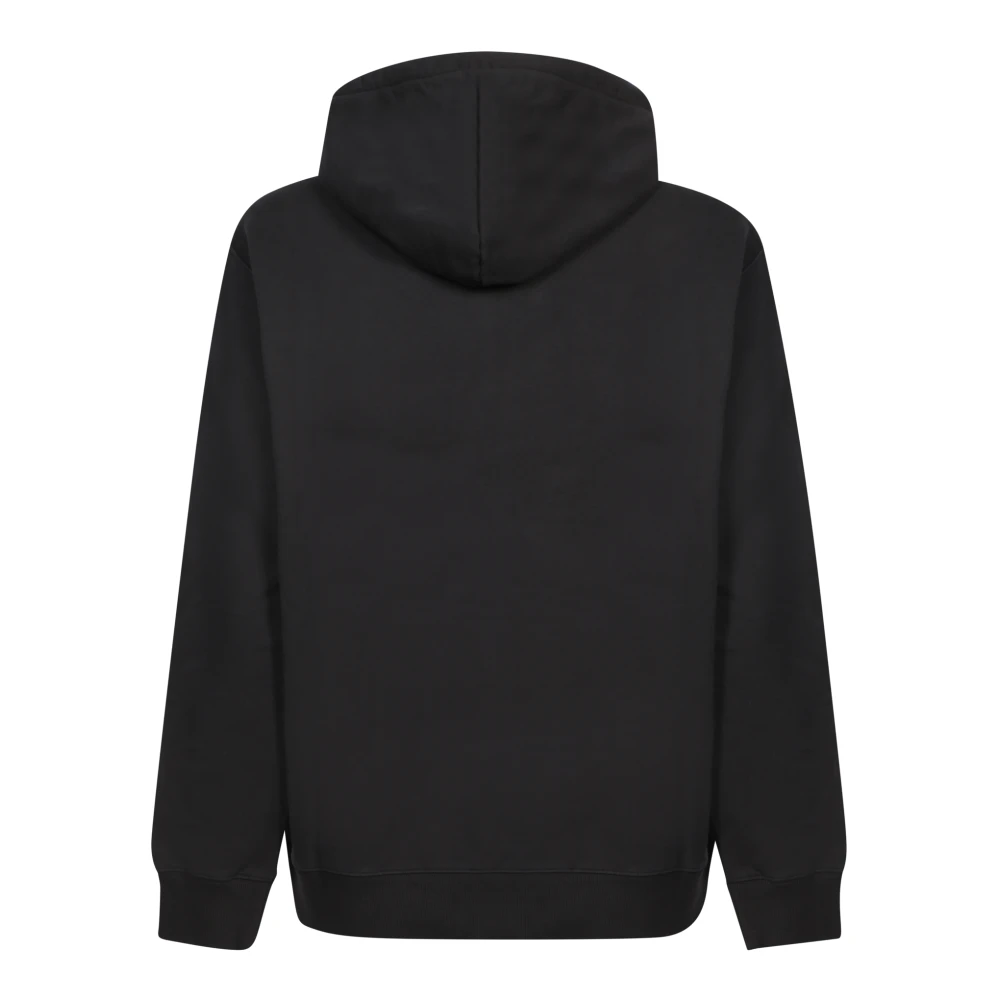Lanvin Zwarte Sweatshirt Stijlvol Ontwerp Casual Wear Black Heren