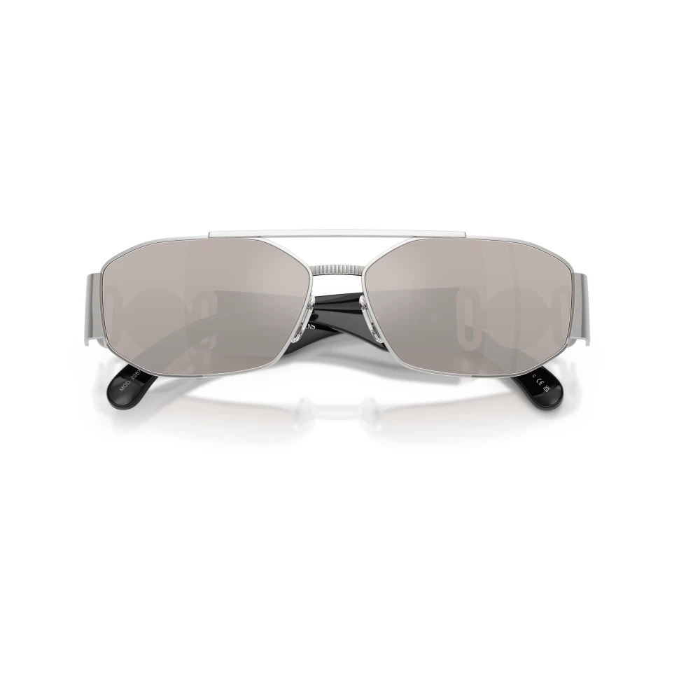 Versace Unisex Gray Sunglasses, 58 Mm, Ve2287 Sunglasses