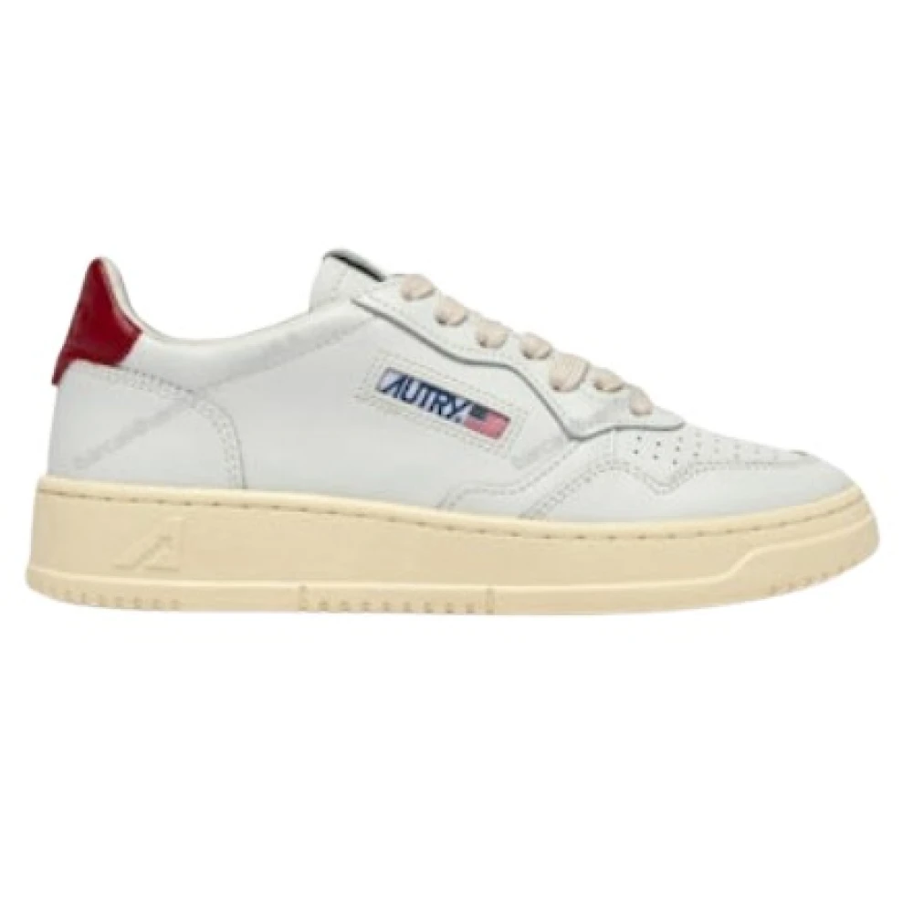 Autry White Sneakers, Female, 6 Uk, Medalist Low