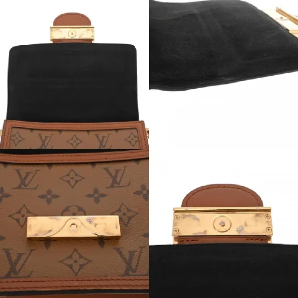 Louis Vuitton Vintage Pre-owned Canvas clutches Brown Dames