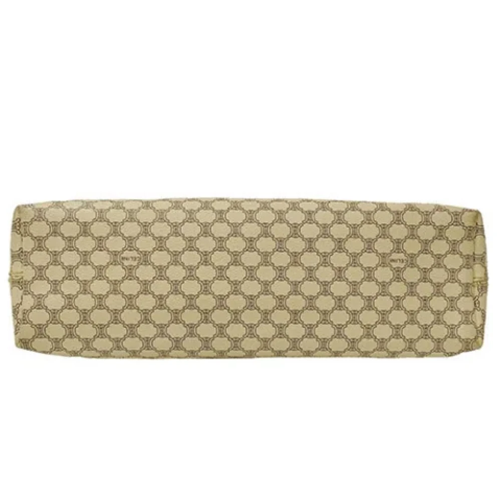 Celine Vintage Pre-owned Plastic celine-bags Beige Dames
