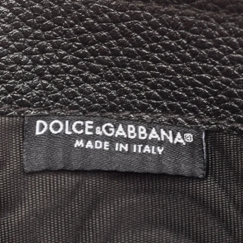 Dolce & Gabbana Pre-owned Leather wallets Black Dames