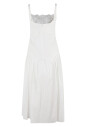 egret-poplin-kant-midi-jurk