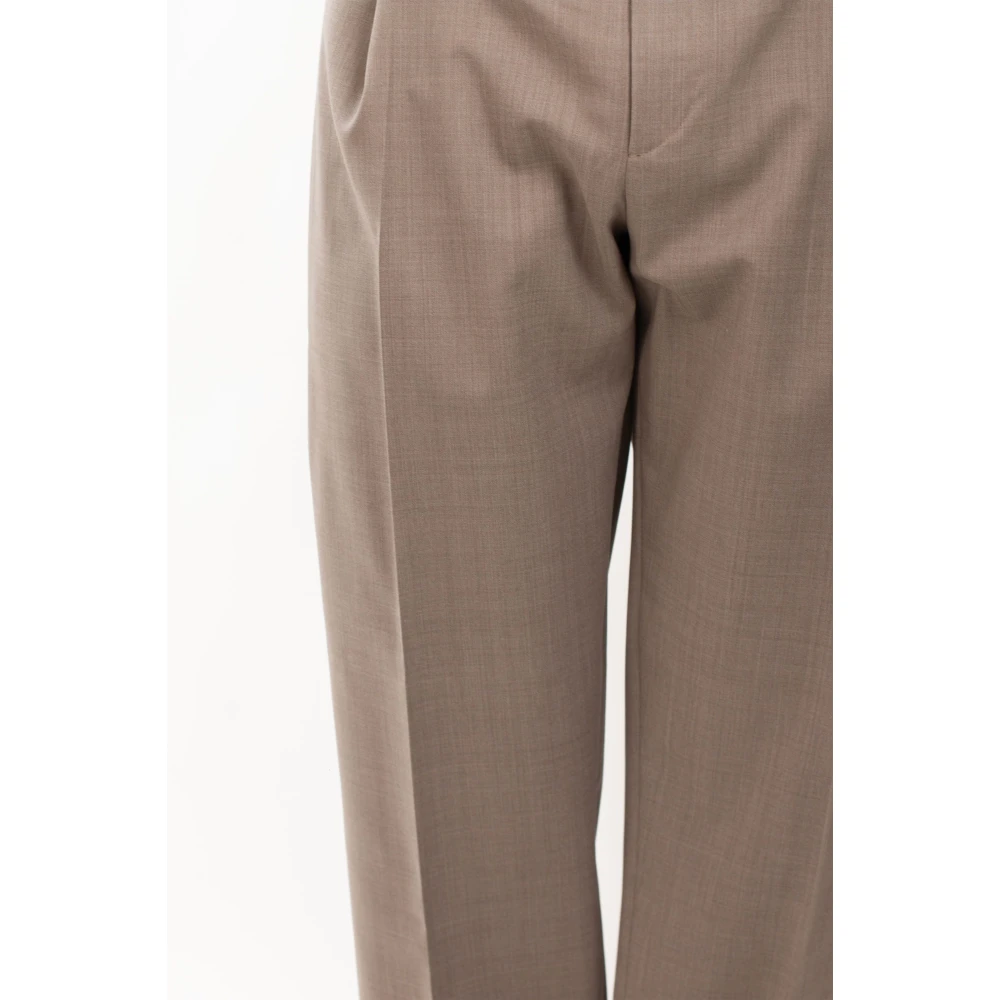 Briglia Verfijnde wollen broek Beige Heren