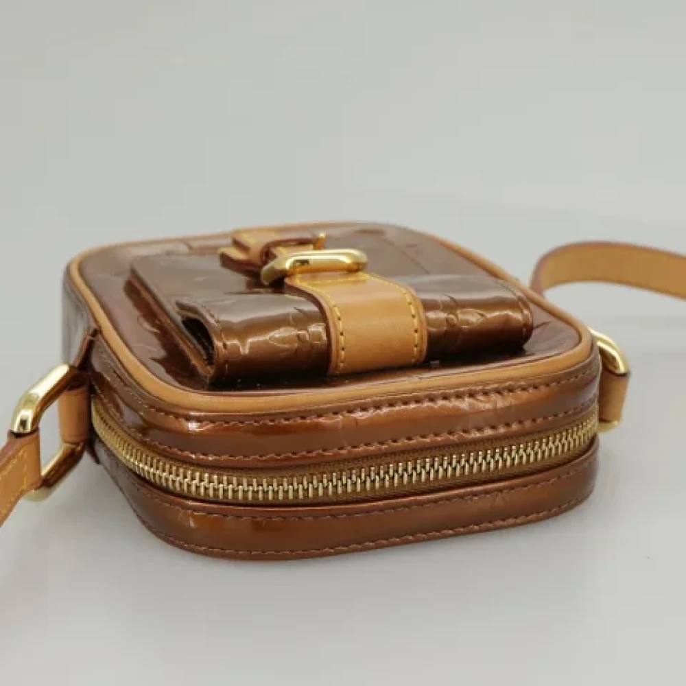 Louis Vuitton Vintage Pre-owned Leather shoulder-bags Brown Dames