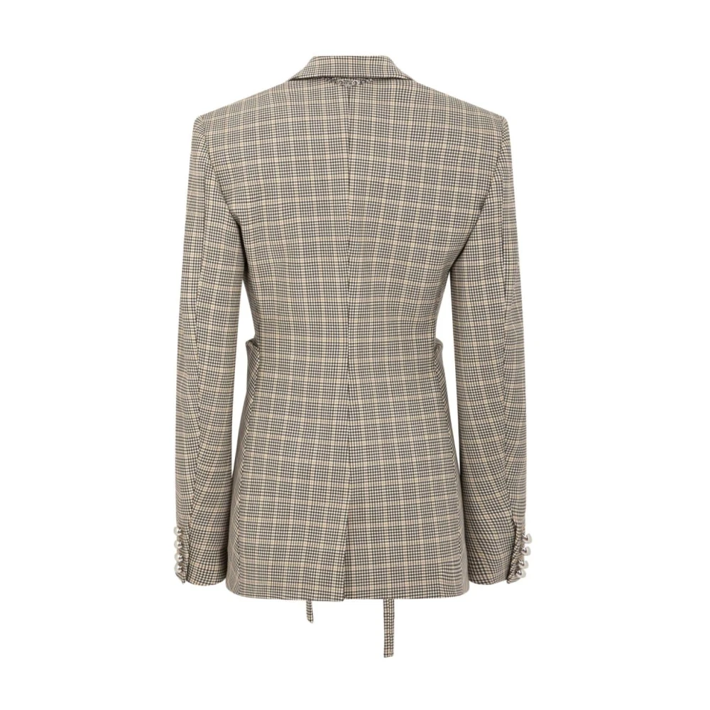 Paco Rabanne Stijlvolle Veste Jas voor Mannen Gray Dames