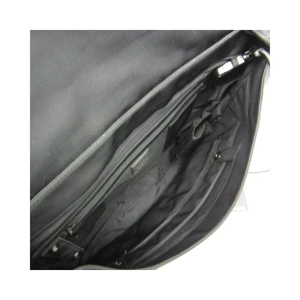 Dunhill Pre-owned Leather shoulder-bags Black Dames