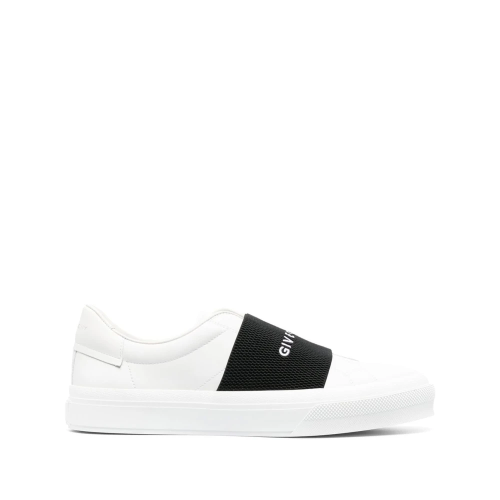 Givenchy Vita Paris Strap Lädersneakers White, Herr