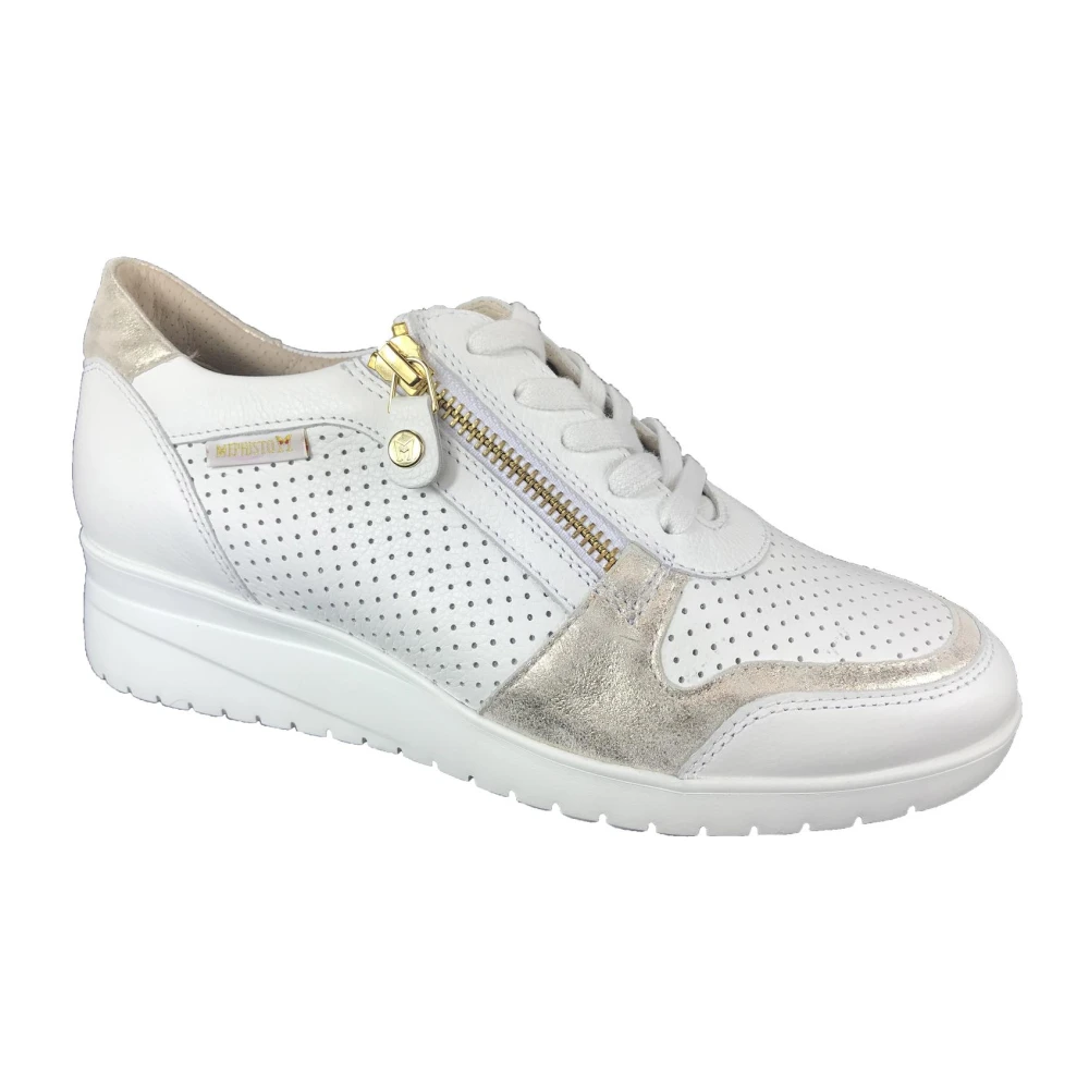 Mephisto Iasmina Sneaker Schoenen Dames Schoenen Wit