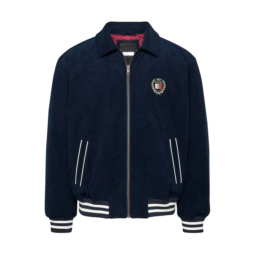 Tommy Jeans Stijlvolle Jas voor Mannen Blue Heren