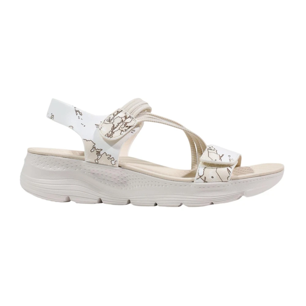 Alviero Martini 1A Classe White Wedges, Female, 6 Uk, Wedge H50