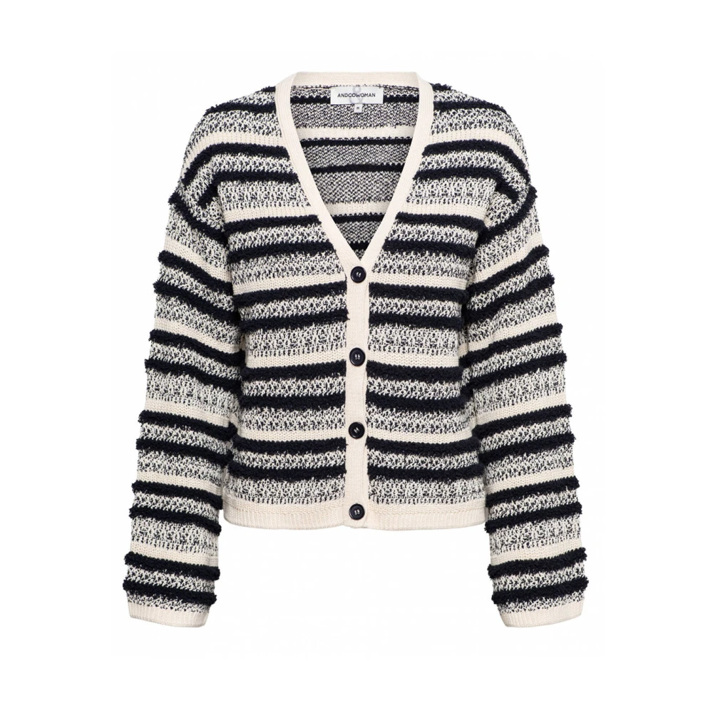 &Co Woman Trui met kabelbreipatroon Multicolor Dames
